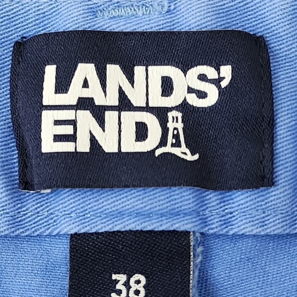 Land's End Men’s Traditional Fit Flat Front Shorts Size 38 - Picture 5 of 7